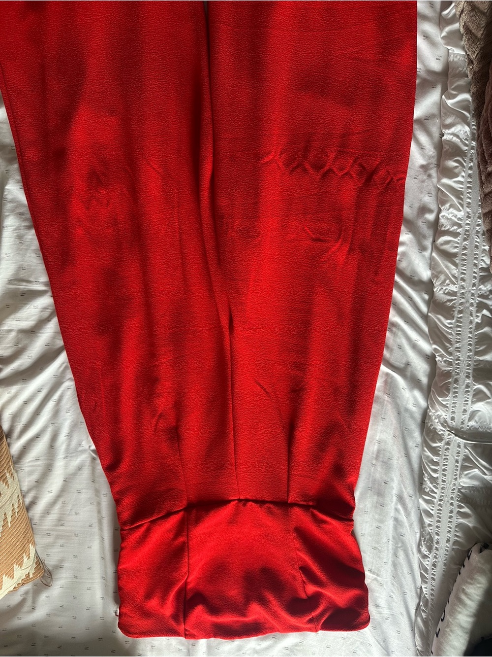 wild fable Red Wide-Leg High-Waist Pants